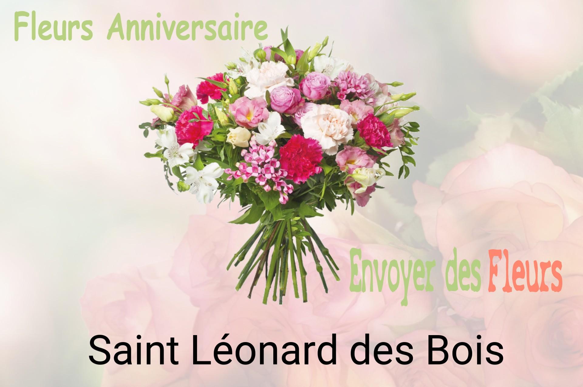 Bouquet de fleurs d’anniversaire livré à Saint-Léonard-des-Bois