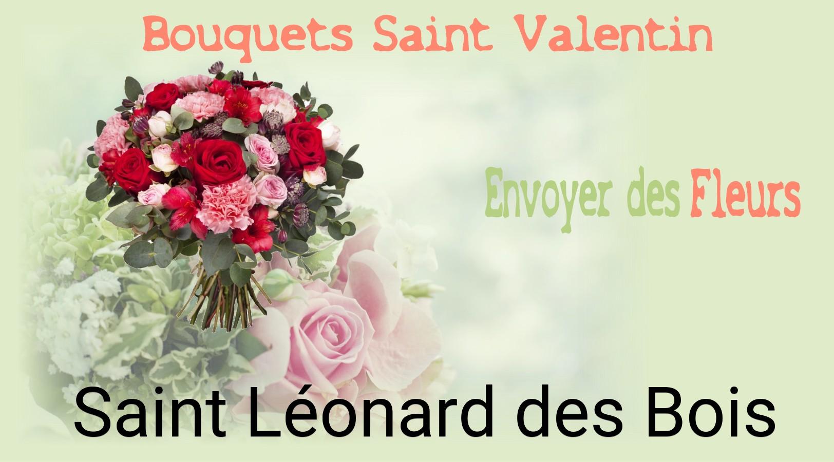 Roses de Saint-Valentin livrées à Saint-Léonard-des-Bois