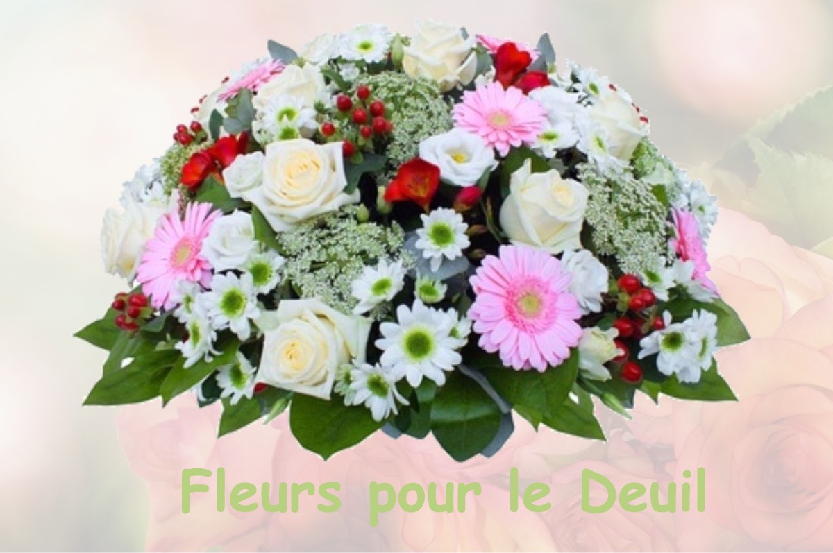 fleurs deuil SAINT-LEONARD-DES-BOIS